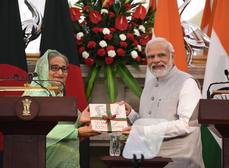 PM Modi, Bangladesh PM Sheikh Hasina witness exchange of MOUs
