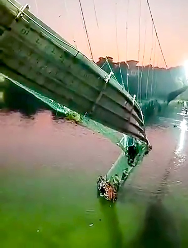 Morbi Bridge collapse in Gujarat