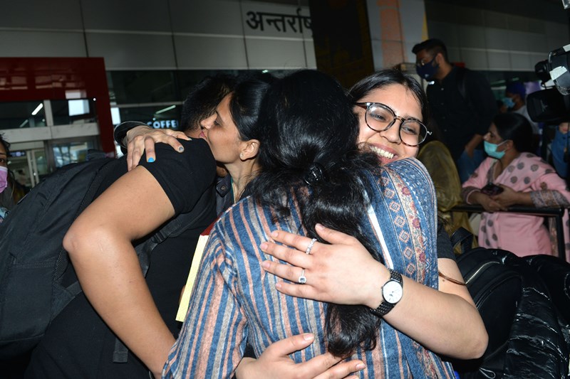 India student returns home from war-hit Ukraine