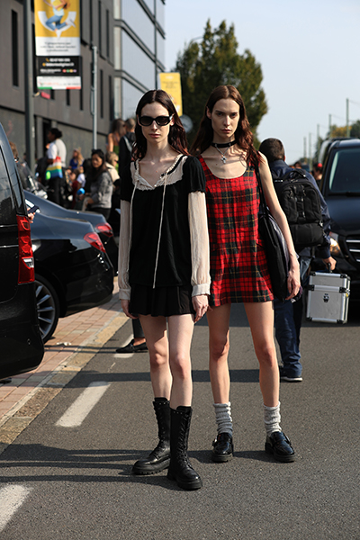 Milan Fashion Week 2022: Models scorch the streets