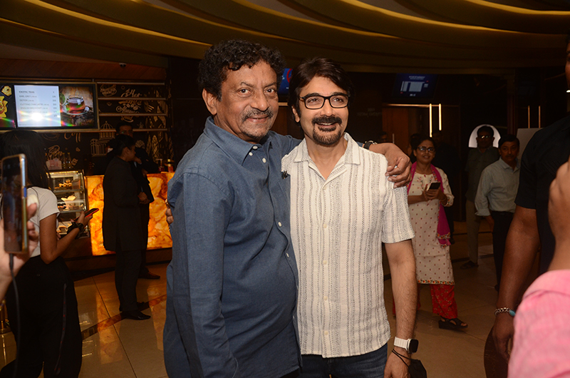 Prosenjit Chatterjee attends premiere of Ishaan Ghose's Jhilli