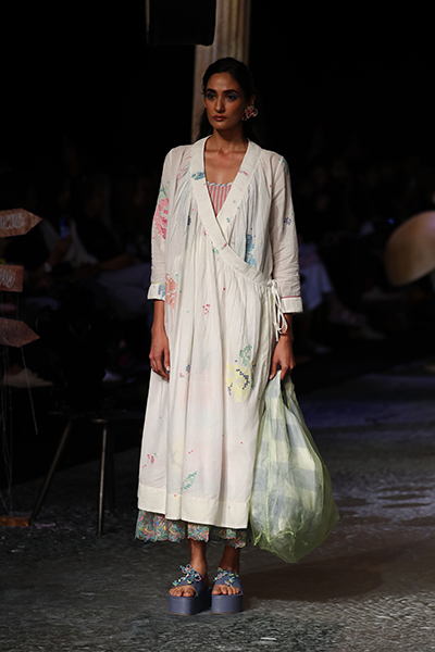 Eka showcases the spring summer collection at the Lakme Fashion Week 2022