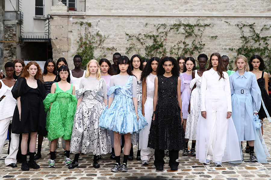 Paris Fashion Week: Designer Cecilie Bahnsen show