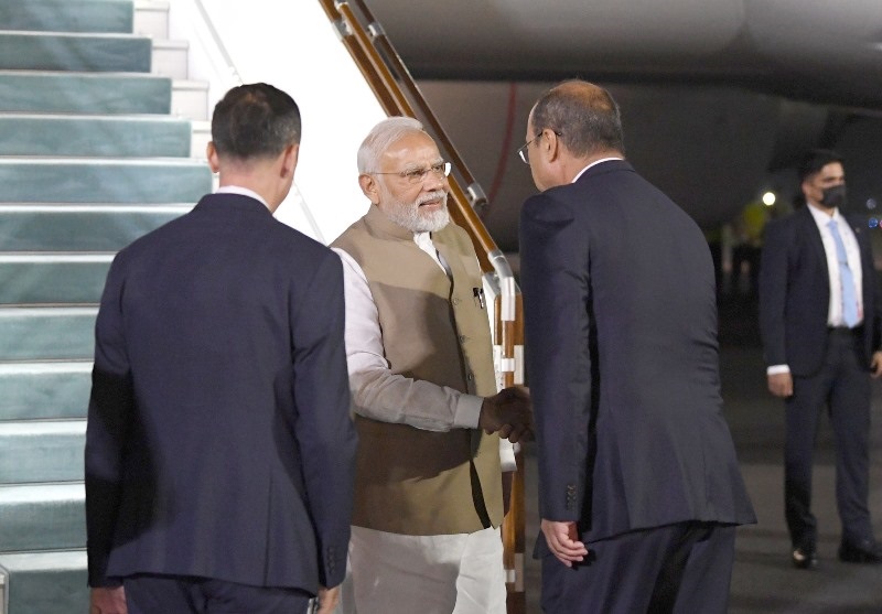 PM Modi lands at Uzbekistan's Samarkand for SCO summit
