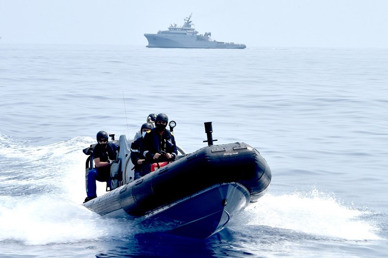 India, France condict sea phase of bilateral naval exercise