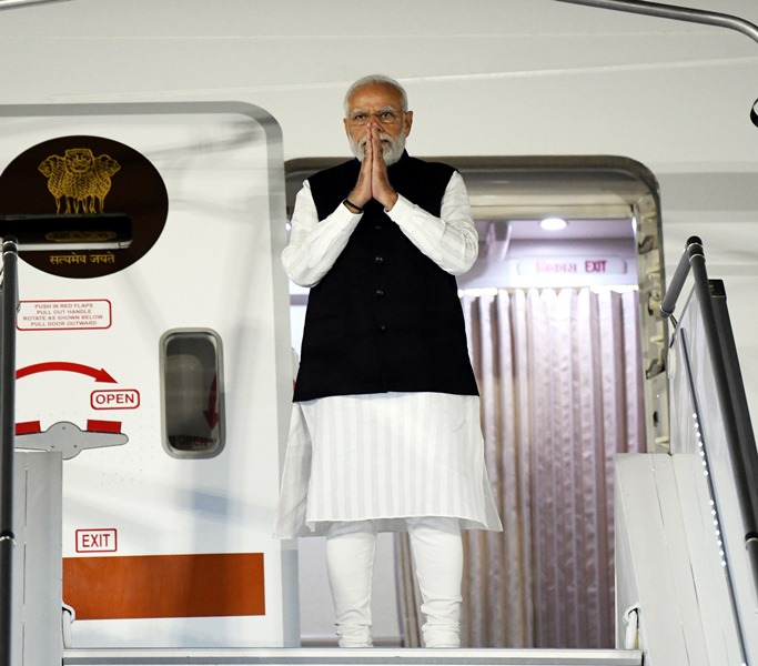 PM Modi departs from France for India