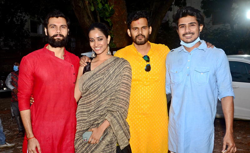 Tollywood stars celebrate Saraswati Puja