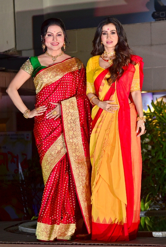Belashuru collection launched by popular saree manufacturing chain