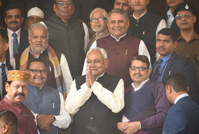 Bihar: Nitish Kumar, Tejashwi Yadav at assembly during winter session