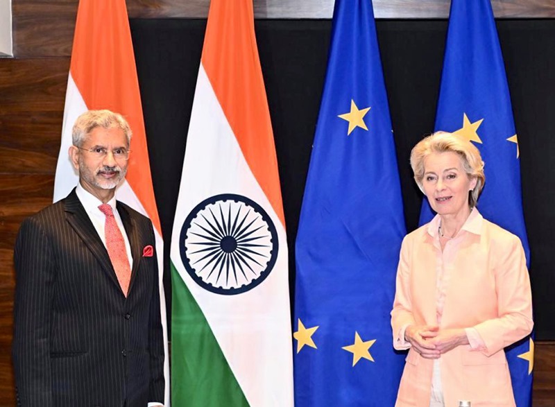 Jaishankar holds bilateral meeting with European Commission President