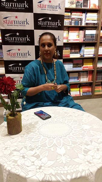 Barkha Dutt signs her latest book To Hell And Back in Starmark Kolkata