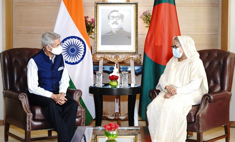 EAM S Jaishankar meets PM of Bangladesh Sheikh Hasina