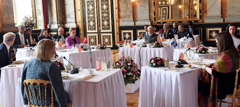 Glimpses of PM Modi's second day in Denmark's Copenhagen