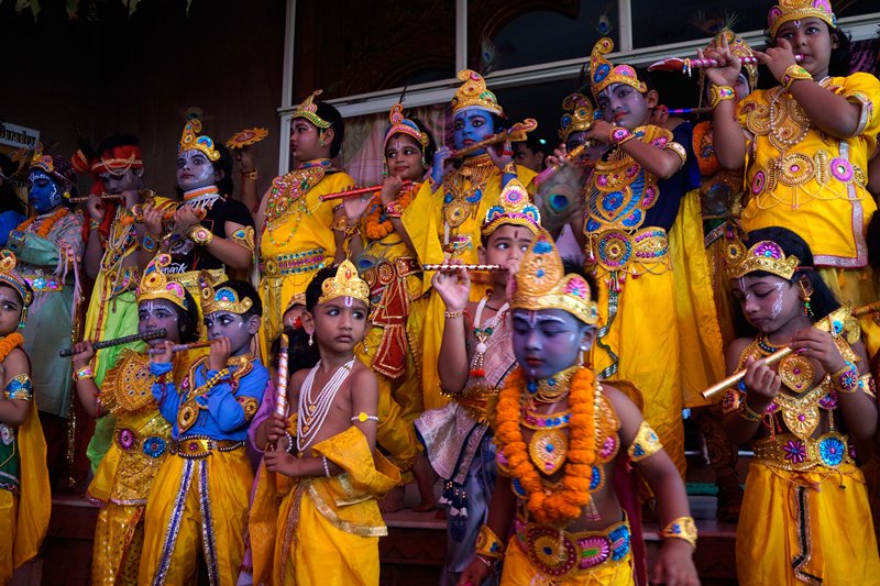 India celebrates Krishna Janmashtami