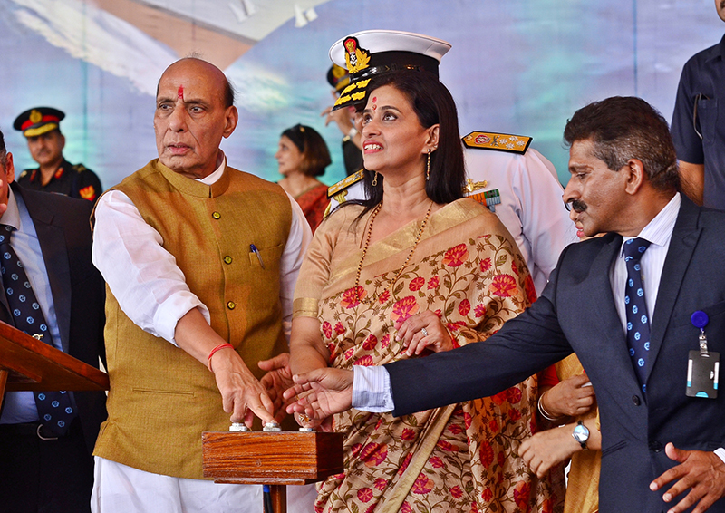 Rajnath Singh visits Kolkata, launches Y- 3023 Dunagiri, Project 17A frigate