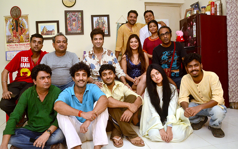 Bengali black comedy Gopone Mod Chharan shooting on in south Kolkata house