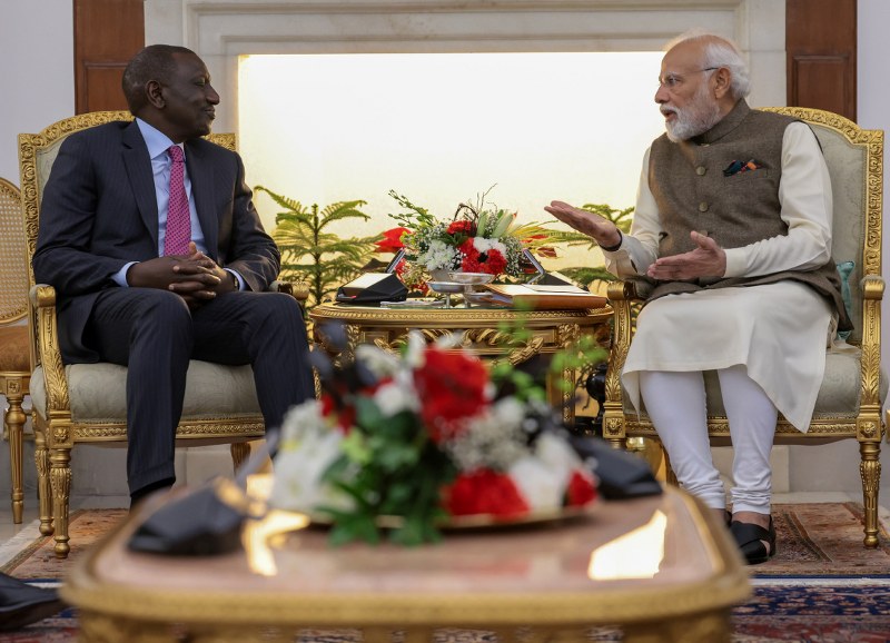 PM Modi holds talks with Kenyan Prez William Samoei Ruto