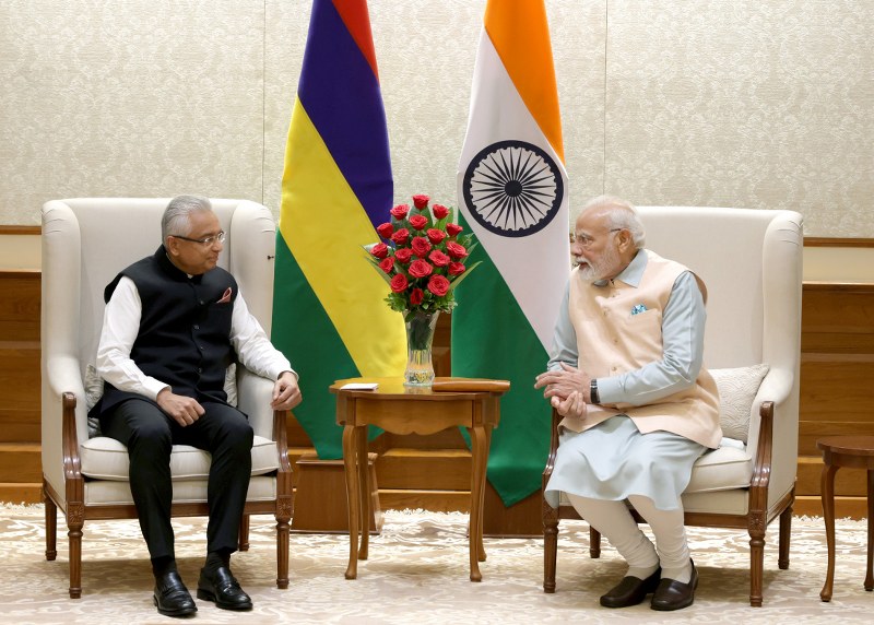 Ahead of G20 meet PM Modi and Mauritian counterpart Pravind Jugnauth discuss bilateral issues