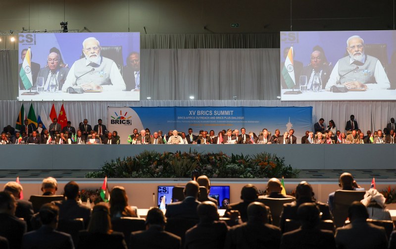 In images: PM Modi meeting various world leaders on the sidelines of BRICS Summit in Johannesburg