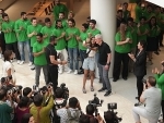 CEO Tim Cook officially opens India's 2nd Apple store in Delhi's Saket