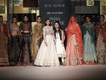 India Couture Week: Aditi Rao Hydari walks the ramp for designer Ritu Kumar