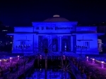 Iconic buildings in Kolkata go blue to uphold children's rights as part of UNICEF programme