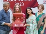 French lady adds international fervour to Durga Puja as brand ambassador of The Greatest Show on Earth