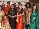 Glimpses of a star-studded premiere of Bengali film 'Aador'