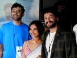 In Images: Trailer launch of Vikram Chatterjee, Solanki Roy starrer 'Shohorer Ushnotomo Dine'