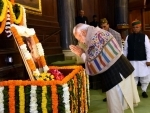 PM Modi pays homage to Netaji Subhas Chandra Bose in Delhi