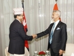 S Jaishankar meets Nepal counterpart NP Saud in Kathmandu