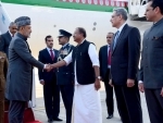 Sultan of Oman Haitham Bin Tarik arrives in India