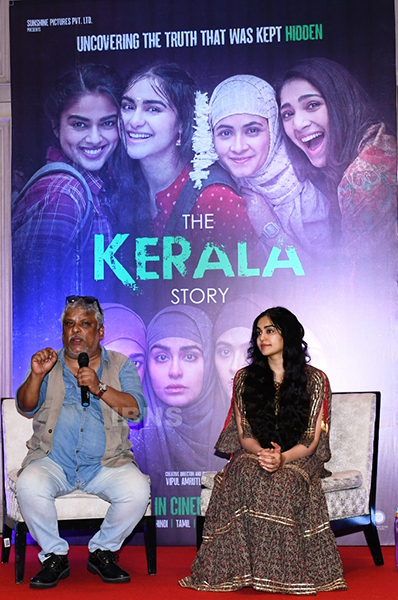 Filmmaker Sudipto Sen, actor Adah Sharma speak on The Kerala Story in Kolkata