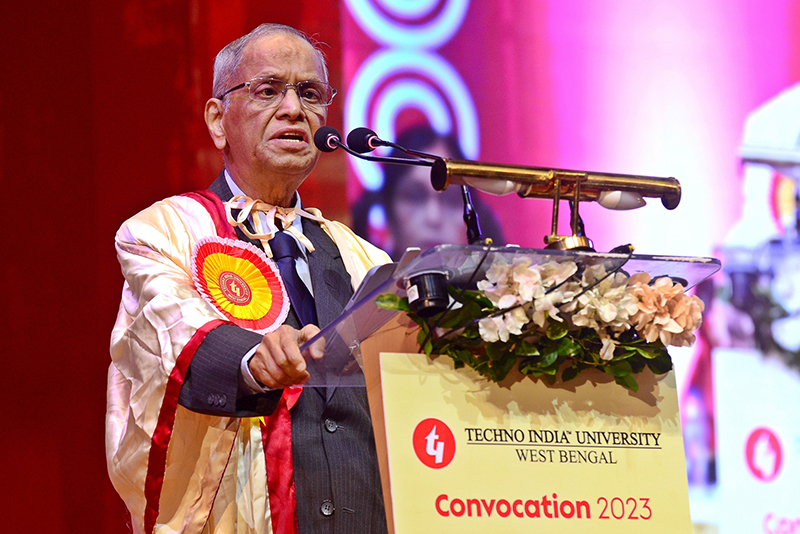 Techno India University hosts Convocation Ceremony '23
