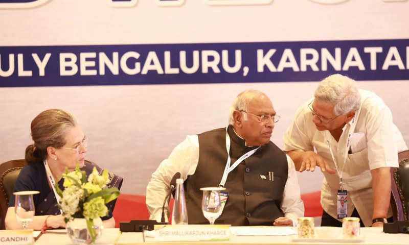 In images: Opposition parties' meeting in Bengaluru