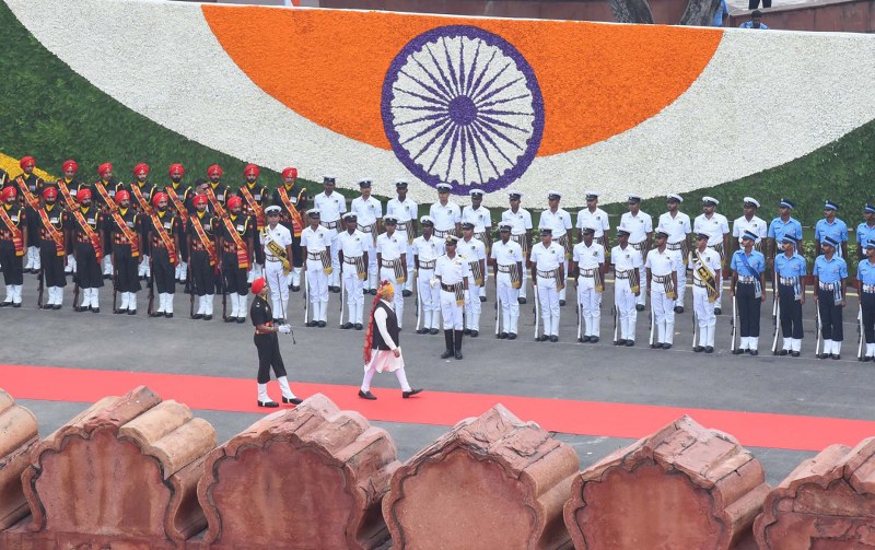 PM Modi addresses nation from Red Fort as India celebrates Independence Day