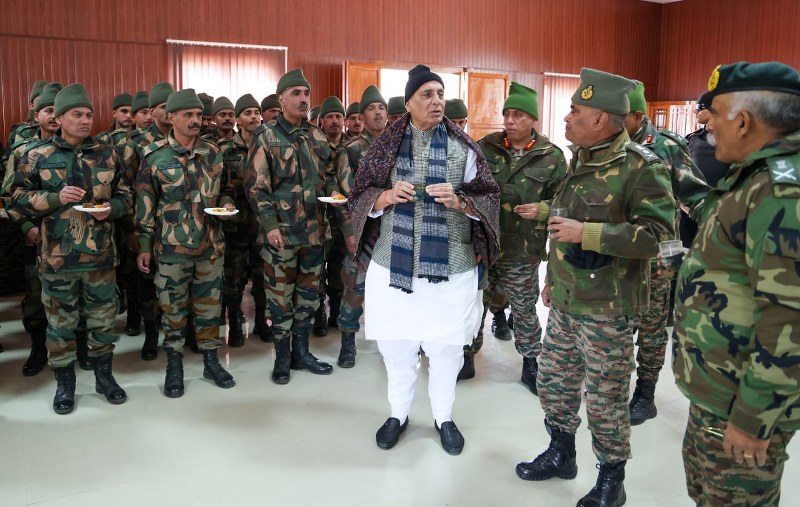 Defence Minister Rajnath Singh visits Tawang