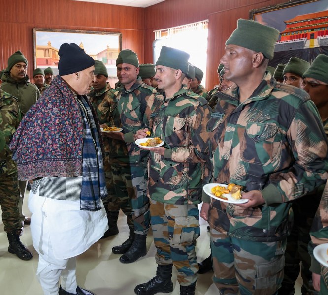 Defence Minister Rajnath Singh visits Tawang