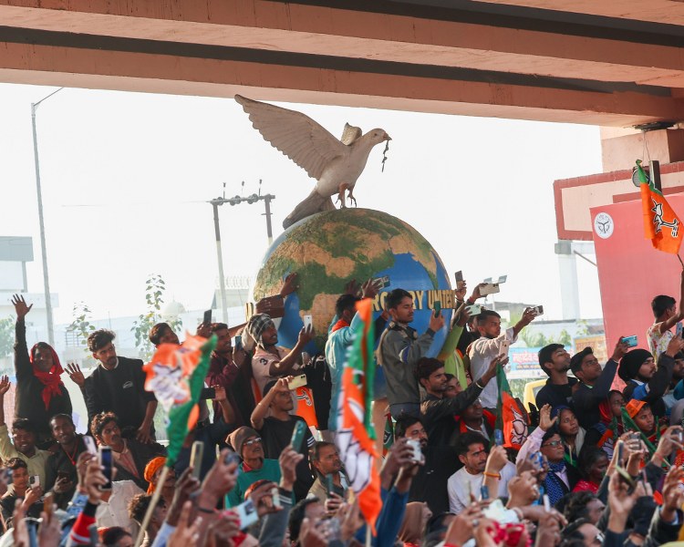 Narendra Modi visits his constituency Varanasi