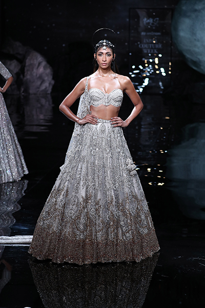 India Couture Week: Disha Patani scorches the ramp for designer Dolly J