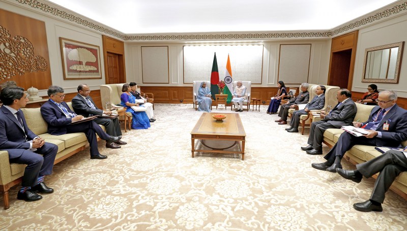 PM Modi holds bilateral talks with Bangladesh PM Sheikh Hasina
