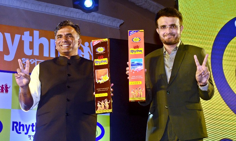 Sourav Ganguly attends Cycle Pure Agarbathi's press conference in Kolkata