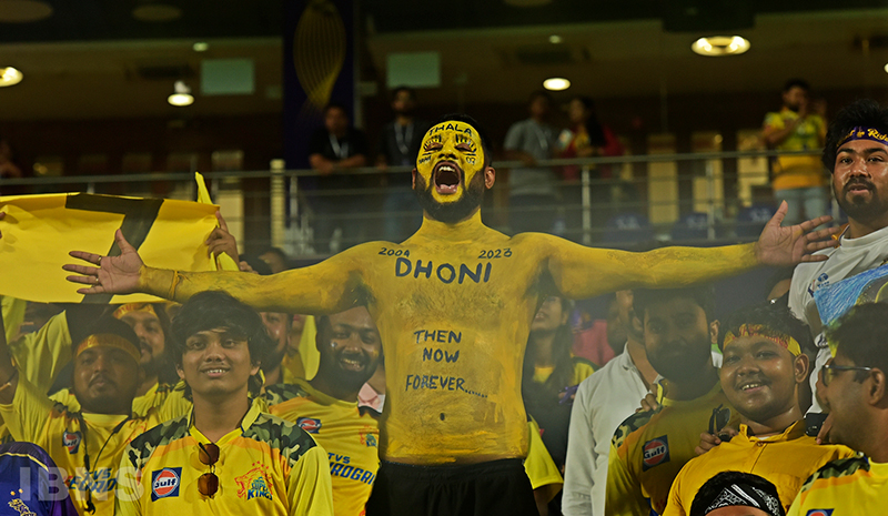 IPL 2023: Eden Gardens turns yellow in support of MS Dhoni