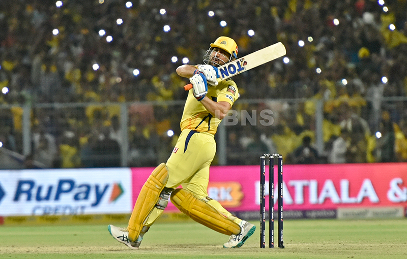 IPL 2023: Eden Gardens turns yellow in support of MS Dhoni