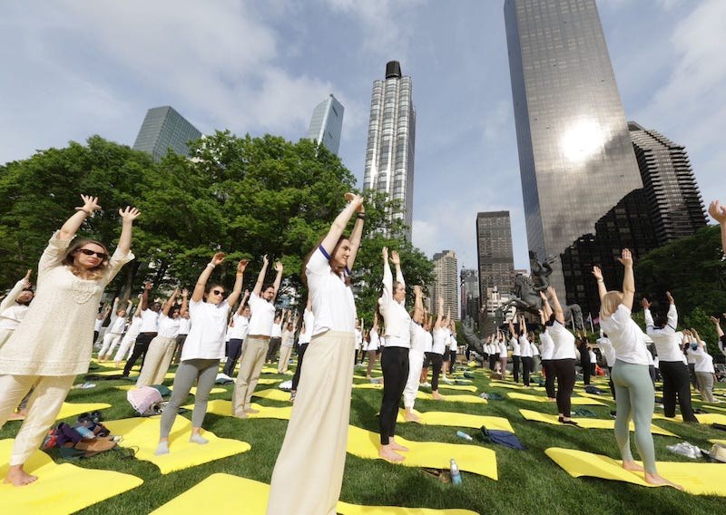 Modi leads historic Yoga event at UN hdq in New York