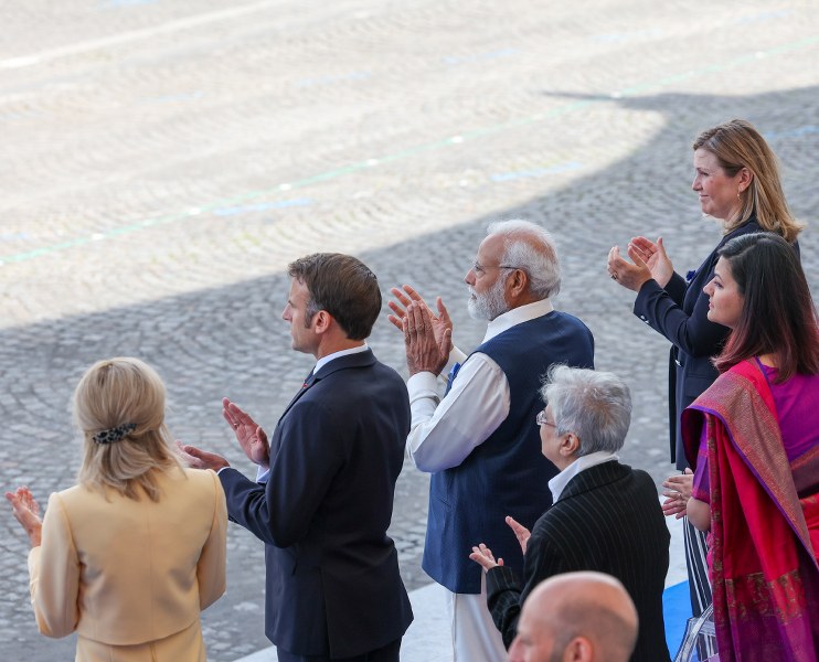 PM attends Bastille Day celebrations in France's capital Paris