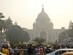 People in Kolkata welcome 2024
