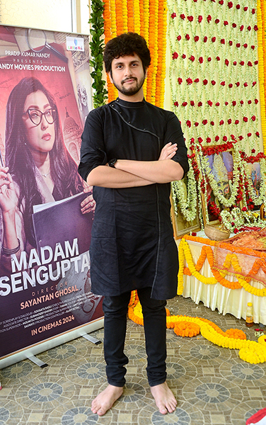 Rituparna Sengupta shoots for 'Madam Sengupta'