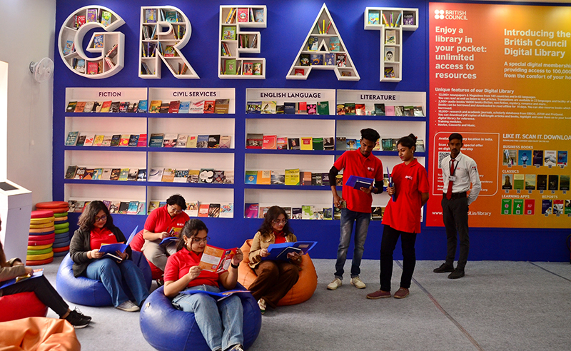 UK Theme Country Pavilion in Kolkata Book Fair brings the best of UK literature, education, art and culture