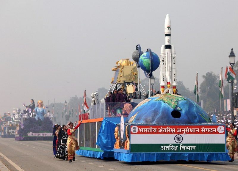 In images 75th Republic Day celebration